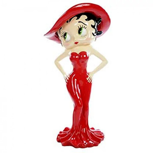 Statue betty boop rouge - , en