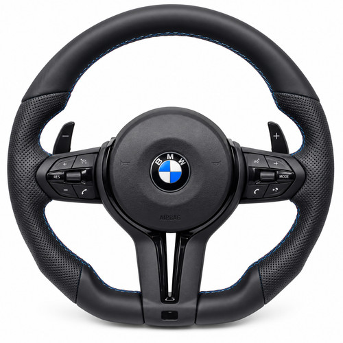 Volant sport cuir perforé - sport,