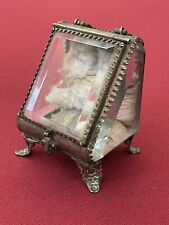 Antique Jewelry Box Fob Watch Holder Stand Display