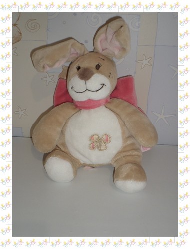 Doudou peluche lapin - -,