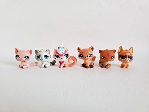 Petshop chats lps hasbro - chats,