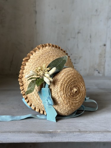 Chapeau paille pour petite - chapeau,