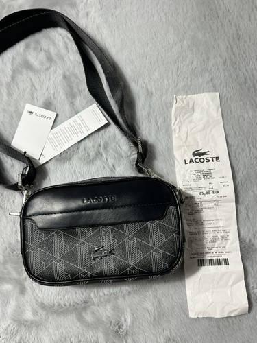 Sacoche lacoste noir