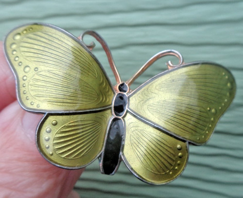 Norvégien émail papillon - norvégien,