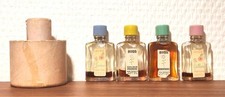 Rare. Lot of 4 Avon Perfume Extracts 4 x 3ml. Cylinder box. label 