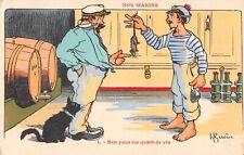 Postcard fantasy / H.Gervese / Nos Marins / Illustrator