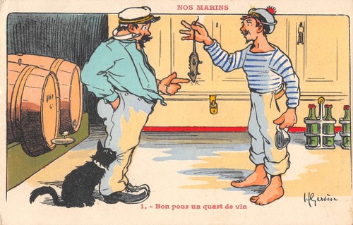 Cpa fantaisie gervese - fantaisie, /