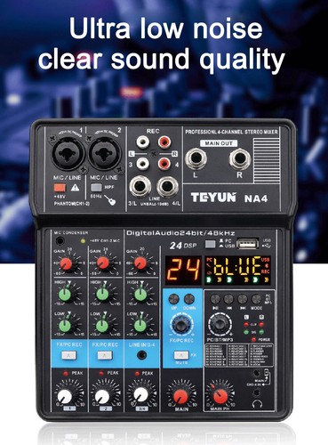 Channel mini audio mixer - 4/2,
