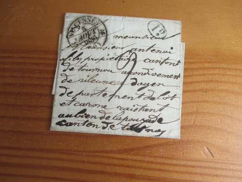 Lettre marque postale - 94, 47