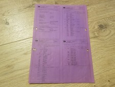 ABE Tüv report RIMSTOCK F1571H4 7x15 ET13 alloy rims 4x108 Peugeot 205 309