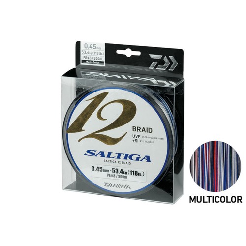 Ligne tressée daiwa saltiga - ligne,