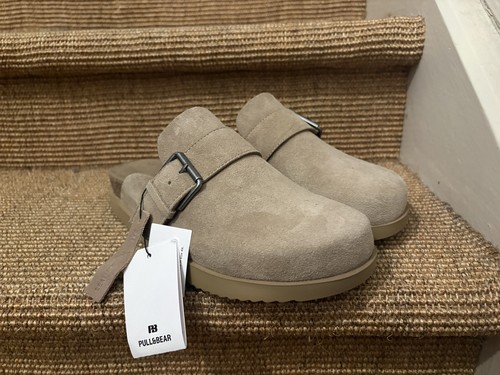 Sabots cuir homme - , pull&bear