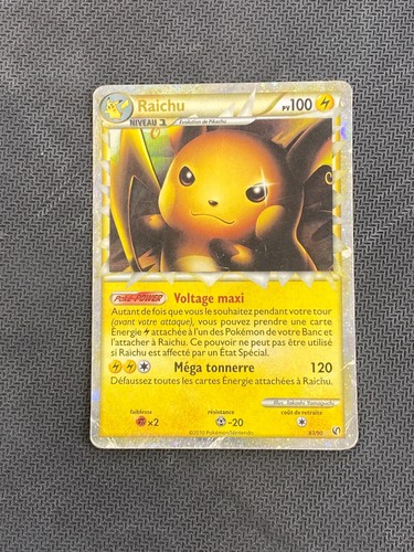 Carte pokémon raichu fr - carte,