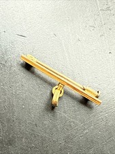 Ancienne Broche En Plaquer Or