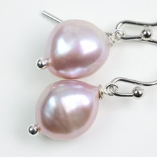boucles d'oreilles perles de