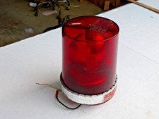 VINTAGE VITALITE 60's 70's  ROTATING RED LIGHT TOW TRUCK  LG. TRUCK TESTED 12V