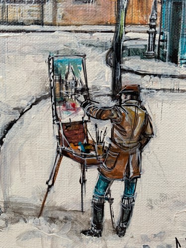 Ancien tableau paris - ancien,