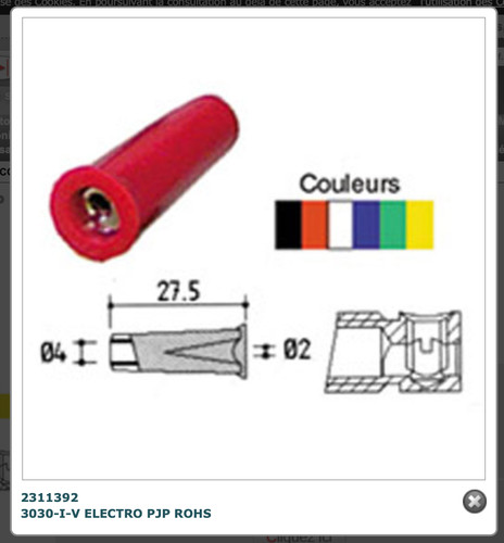 20x electro pjp 3030 fiche - 20x,