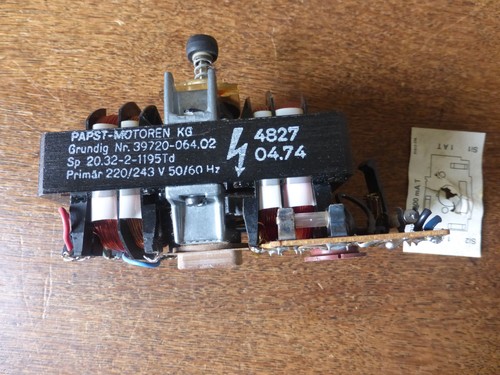 Grundig 545 moteur papst - grundig,