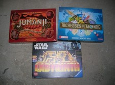 LOT 3 JEUX DE SOCIETE JUMANJI/