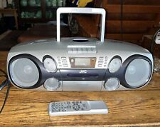 JVC RC-BM5 AM/FM cassette CD/ MP3 boombox W/Remote