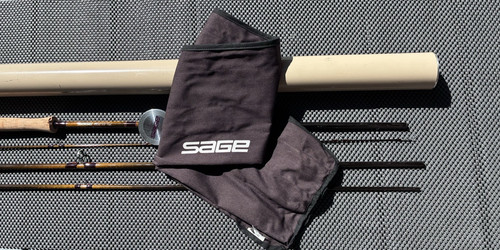 Sage spey rod 14 - sage, wt