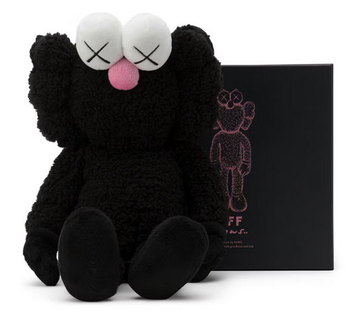 Plush kaws bff black - plush,