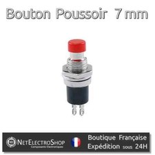 5X Bouton Poussoir Momentané