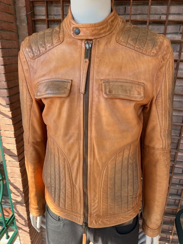 Dsquared2 leather biker racing - dsquared2,