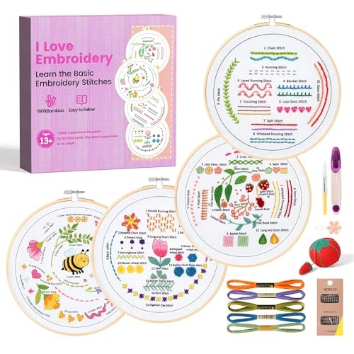 Makeasy kit broderie debutant - broderie,