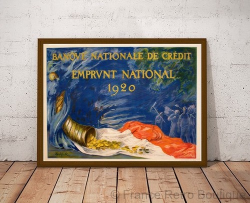 Poster affiche banque - poster-affiche,