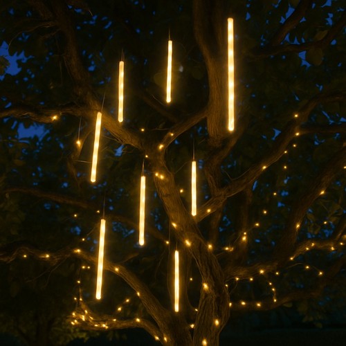 Led solaire meteor guirlande - led,
