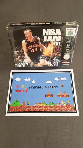 N64 nba jam 99 - jam, (pal