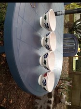 4 Magnifique Bols Boch Model Boerenbont