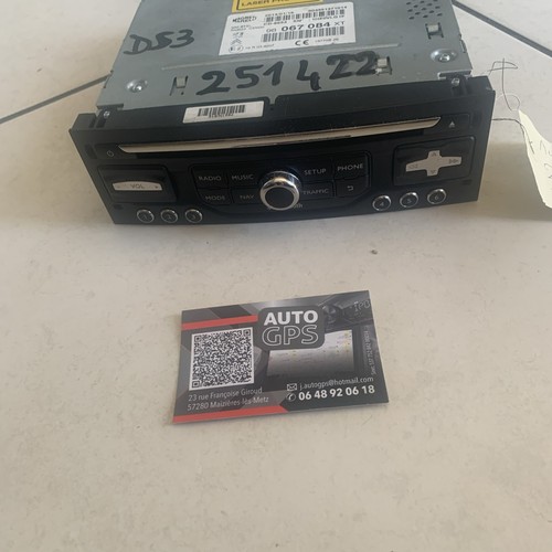 Autoradio gps cd8647 peugeot - autoradio,