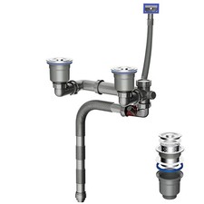 110 mm Siphon Evier Cuisine 2