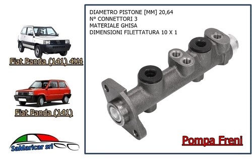 Pompe frein cylindre - pompe,