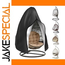 JakeSpecial – Black Egg Chair Cover for Outdoor Use