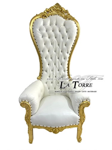Fauteuil regina style baroque - regina,