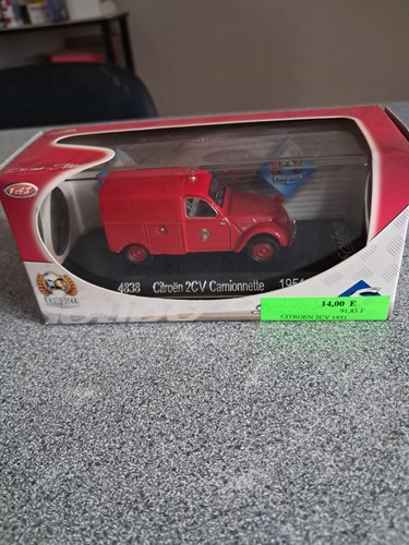 2cv camionnette pompiers 1951 - camionnette,