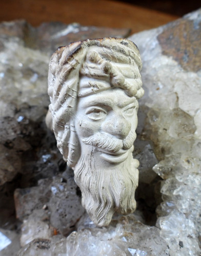 Pipe gambier terre cuite - pipe, en