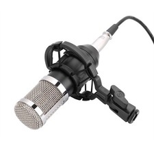 Professional Condenser Microphone Studio Sound Recording Mic With Shock