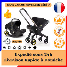 ✅ Poussette Bébé 4 en 1 Haute Vue Chariot Léger et Compact Pliable Facile «NEUF»
