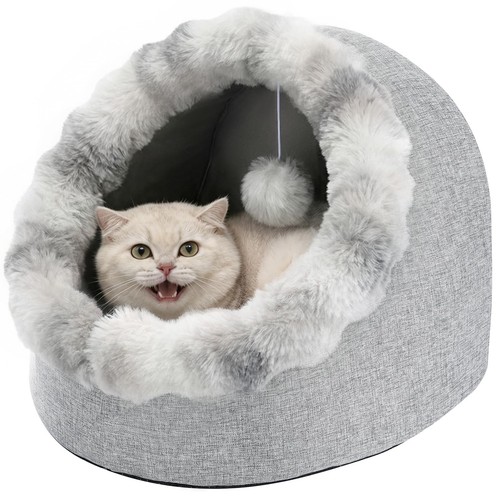 Panier moelleux pour chats - panier, et