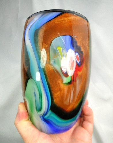 Superbe vase verre - vase,