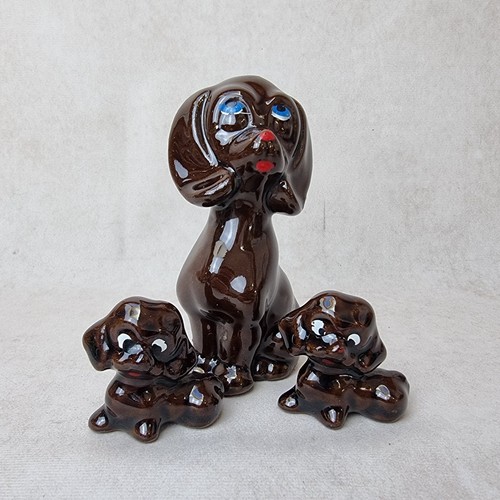 Figurine chien chiot en - figurine,