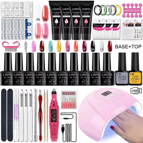 Kit vernis ongles gel - vernis,