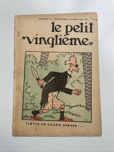 Petit vingtième tintin - vingtiÈme,
