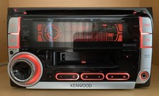 KENWOOD DPX-40 Car Audio 2DIN CD Cassette AUX 13PIN-BUS  Working Tested  JDM