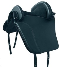 Selle de cheval espagnole sans arbres sur cuir DD avec vache souple taille...